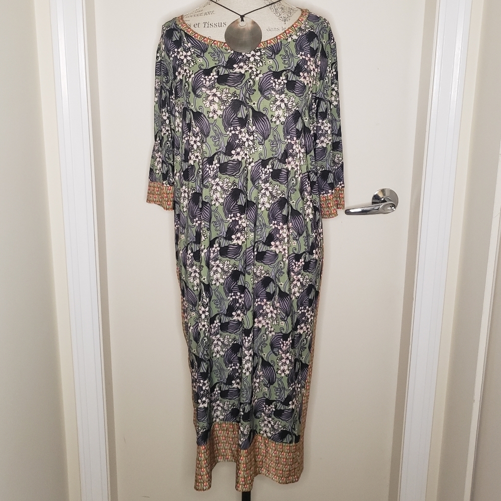 Vintage Sweet Miss Fiorella floral shift dress